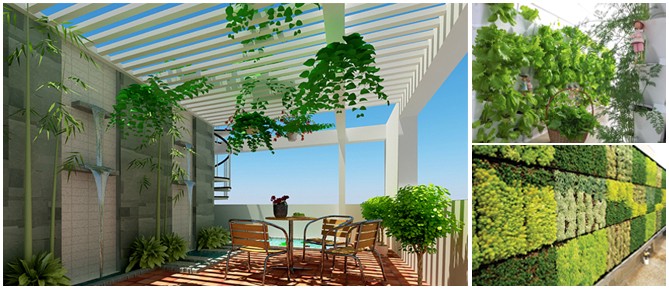Mách bạn 5 cacsh trang trí vườn hoa thơ mộng
