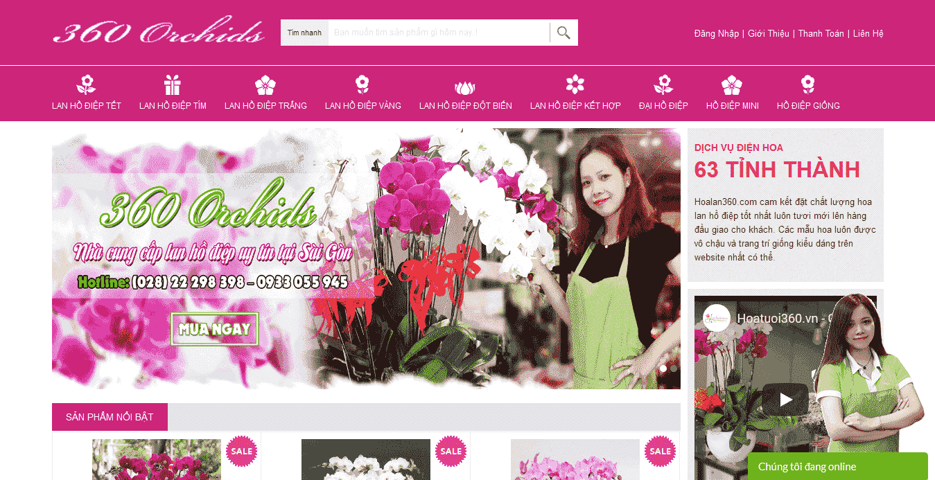 bán hoa lan giống tphcm