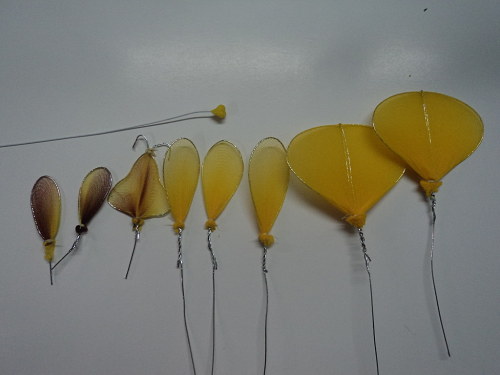 Cách làm lan hồ điệp bằng vải voan