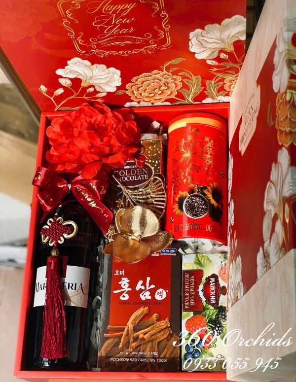 Hộp quà tết - Phúc mãn tân xuân